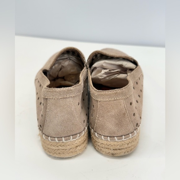 🛍️Taupe suede STEVE MADDEN Widmer Platform espadrilles size 7. - Picture 4 of 8